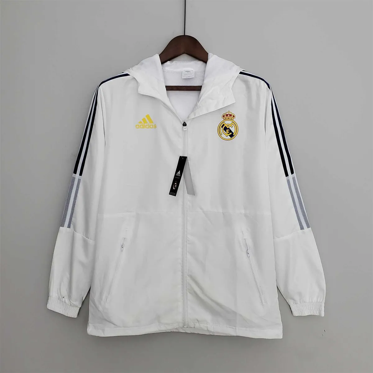 22-23 Real Madrid white windbreaker 8