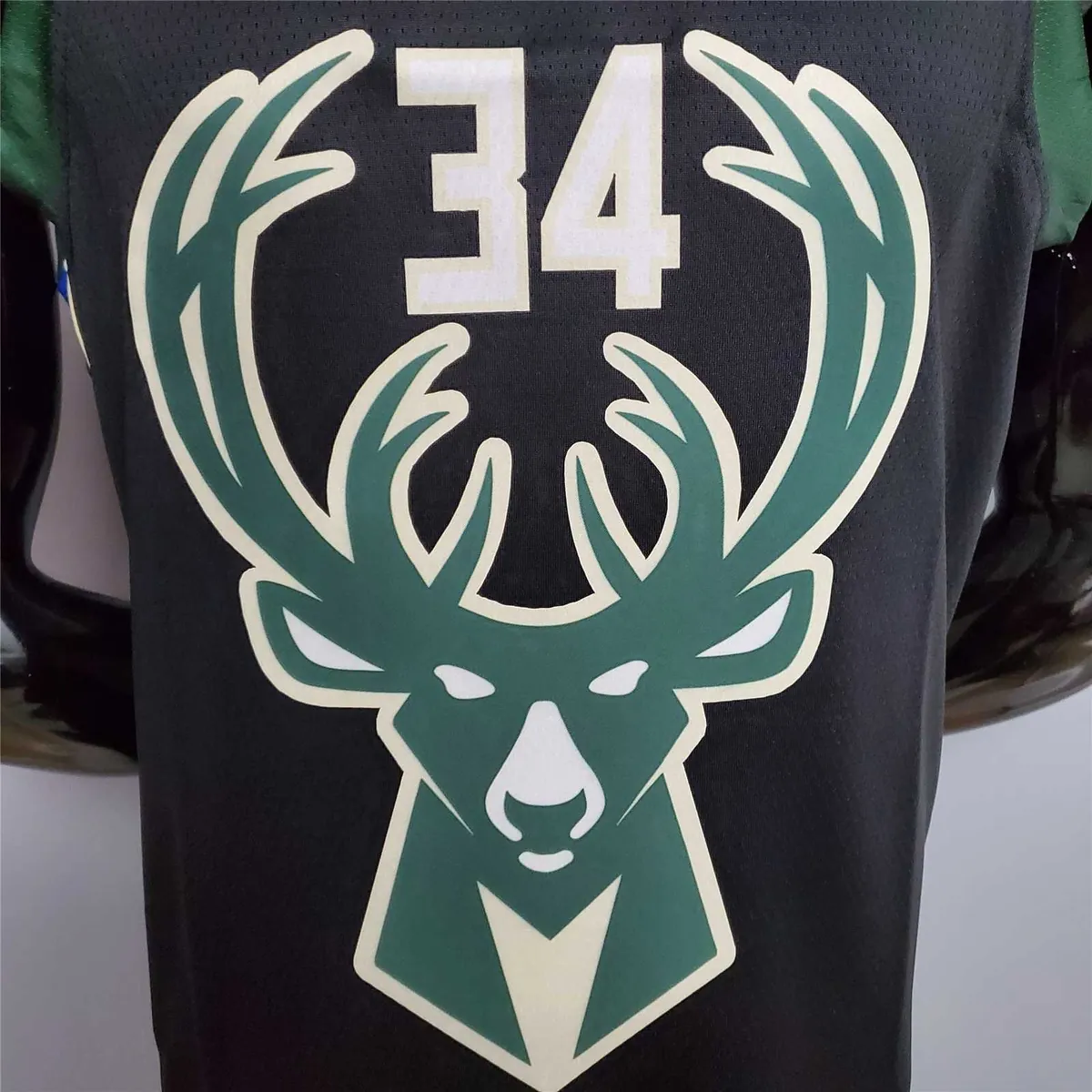 Antetokounmpo#34 Bucks Black 7