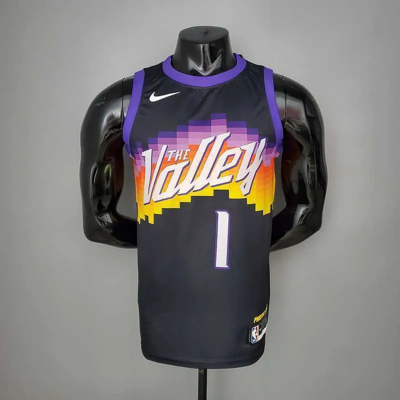 New BOOKER#1 Suns City Edition Black 8