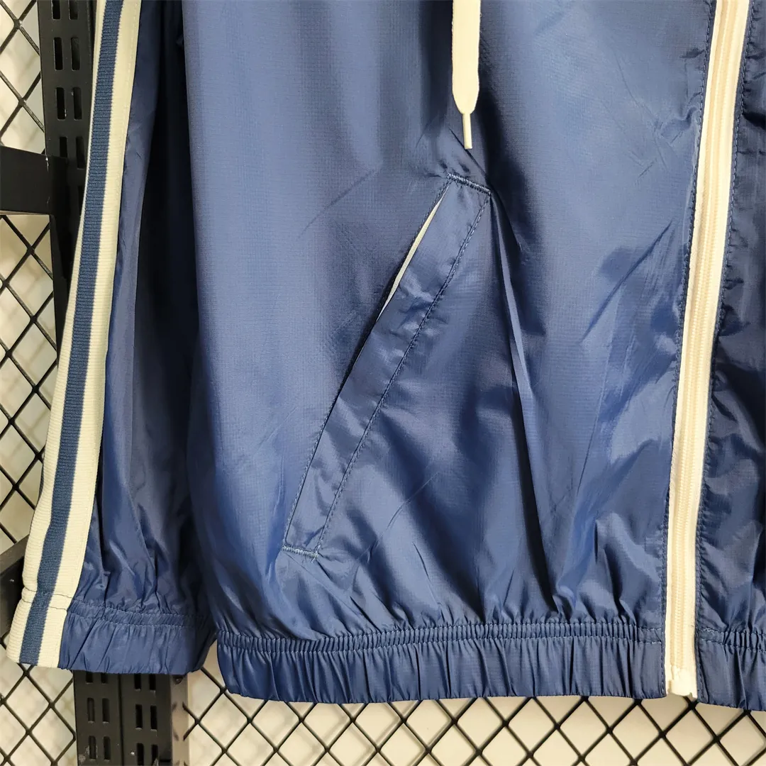 Windbreaker Adidas Blue 5