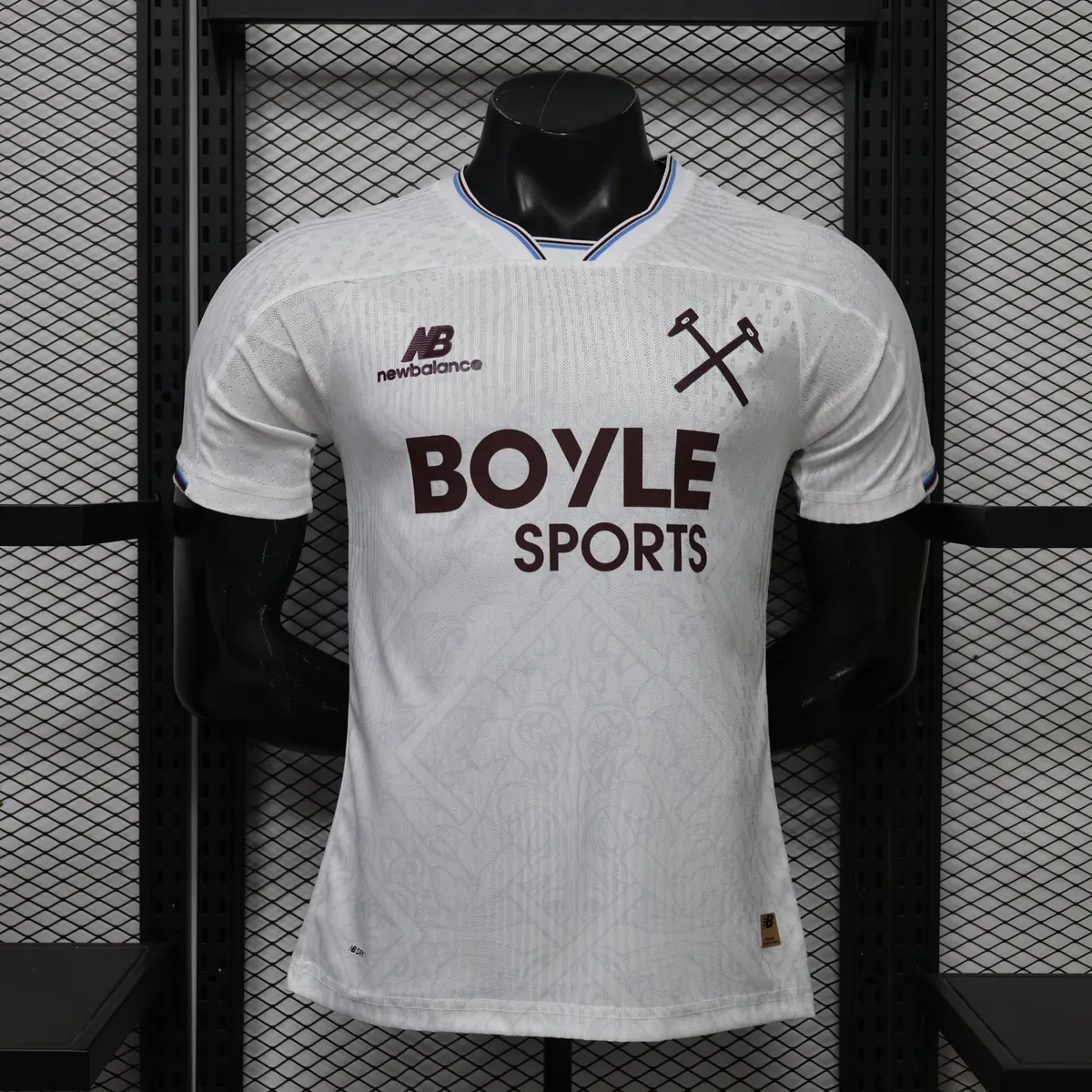 26-27 West ham Mens Away Kit Football Player Version T-Shirt AAAAJersey Supply Yupoo 7 2