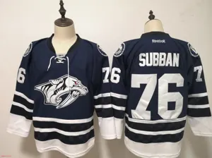 Nashville Predators ice hockey jersey M-3XL 纳什维尔掠夺者冰球服