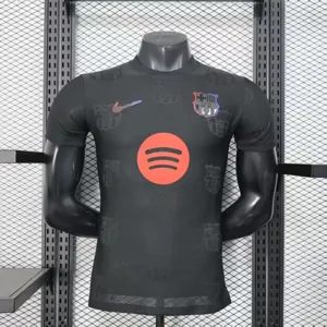 25-26 Barcelona Black Special Edition Player Version Cheap Shirt AAAAJersey Dropship Yupoo