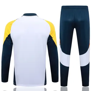 24-25 Real Madrid Long Sleeve Training Suit Football Shirts 3