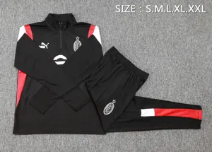 23-24 AC Milan Long Sleeve Training Suit Yupoo 2