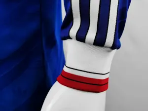 86-88 Manchester United away blue long sleeve player version 7