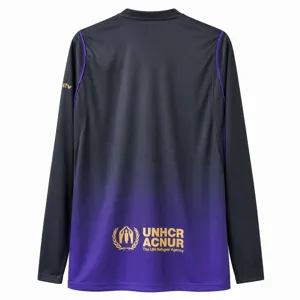 26-27 Barcelona Mens Away Kit Football Long Sleeve T-Shirt AAAAJersey Supply Yupoo 9 4