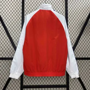 24-25 Arsenal Red&Black Trench Coat Reversible Windbreaker Double-Sides Jacket AAAAJersey Yupoo 4
