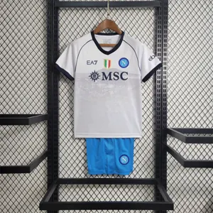 23-24 Kids Napoli away size 16-28 Football Shirt