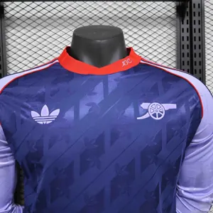 24-25 Arsenal LFSTLR Purple Long Sleeve Kit Player Version Shirt AAAAJersey Supplier Yupoo 2