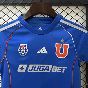 25-26 University of Chile Home Kid Kits Youth Apparels AAAAJersey Dropship Yupoo 3
