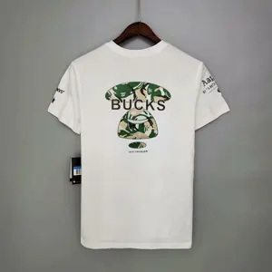 NBA Milwaukee Bucks white 1