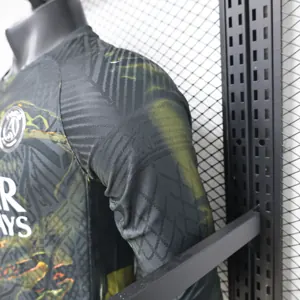 26-27 PSG x Stadium Night Forth Kit Player Edition Soccer Long Sleeve Shirts AAAAJersey Supply Yupoo 6