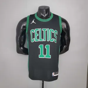 Irving #11 Celtics White Jordan theme black