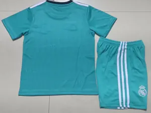 21-22 Real Madrid third away kids kit 3