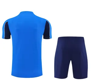 25-26 Marseille Blue Training Kits Football Tracksuits 2