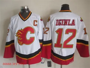 Flames retro ice hockey jersey M-3XL 卡加利火焰队复古冰球服