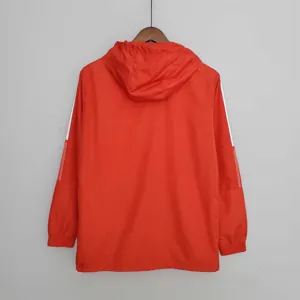 22-23 Arsenal red windbreaker 2