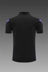 Barcelona Polo black purple-logo 4