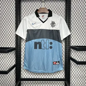 99-00 Rangers Away Retro Kit Vintage Shirt Sport AAAAJersey Yupoo