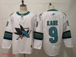 San Jose Sharks ice hockey jersey M-3XL 圣何塞鲨鱼队冰球服 1