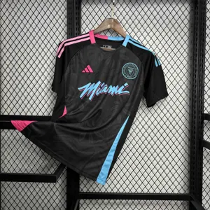 24-25 Inter Miami Special Edition Black Kit Soccer Uniform AAAAJerseys Dropshipping Yupoo 2