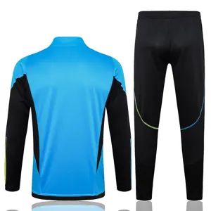 23-24 Arsenal Training Suit Blue Long Sleeve Tracksuit Best Jerseys Yupoo 2