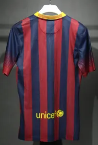 13-14 Barcelona Home Retro Kit Vintage Player Version Sino Shirt AAAAJersey Dropship Yupoo 2