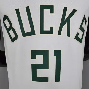 2021 HOLIDOAY#21 BUCKS Home White 7