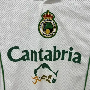 98-99 Racing de Santander Home Retro Kit Vintage Shirt AAAAJersey Wholesale Yupoo 2