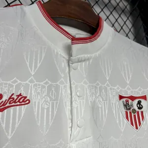 91-92 Sevilla Home Retro Kit Vintage Shirt Soccer AAAAJersey Yupoo 2