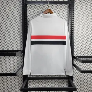 24-25 Sao Paulo Home Kit Long Sleeve Shirt Football AAAAJersey Supplier 4