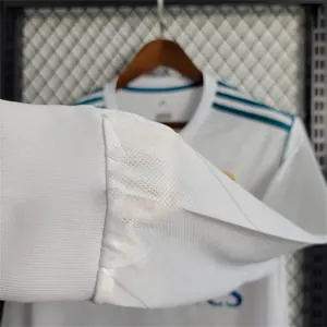 17-18 Real Madrid home long sleeve 4