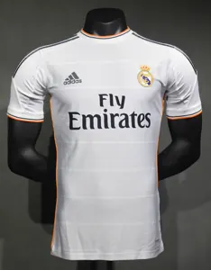 13-14 Real Madrid Home Retro Kit Vintage Player Version Sino Shirt AAAAJersey Dropship Yupoo