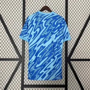 2024 Portugal Blue Goalkeeper Kit Sport AAAAJersey Yupoo 4