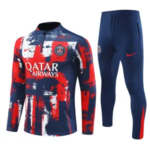 24-25 PSG Long Sleeve Training Suit Football Shirts