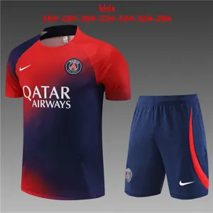 23-24 PSG Kids Training Soccer Jerseys Yupoo