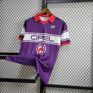 84-85 Florence Home Retro Kit Vintage Shirt Football AAAAJersey Supplier 2