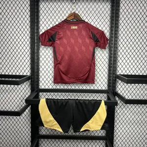 2024 Belgium Home Kid Kits Children Sets Football Jerseys Yupoo 2