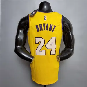Bryant #24 Lakers yellow 7