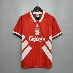 93-95 Retro Liverpool Soccer Jersey Home S-2XL