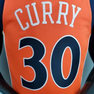 New Warriors CURRY#30 Orange 8