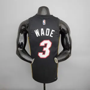 2022 season Wade #3 Heat City Edition Black 9