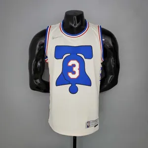 2021 IVERSON#3 76ers Bonus Edition Off-White