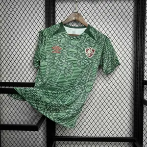 24-25 Fluminense Training Green Kit Soccer Uniform AAAAJersey Dropshiping Yupoo 4