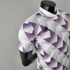 22-23 Real Madrid POLO purple-white 5