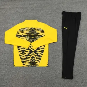 24-25 Dortmund Long Sleeve Training Suit Football Shirts 1