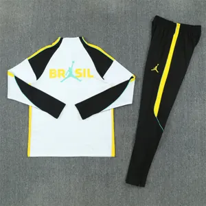 2026 Brazil Mens Kit Football Aldult Training Long Sleeve Tracksuit Yupoo 5 3