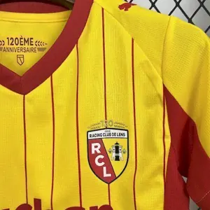 25-26 RC Lens Home Kid Kits Youth Apparels Sino AAAAJersey Supply Yupoo 1