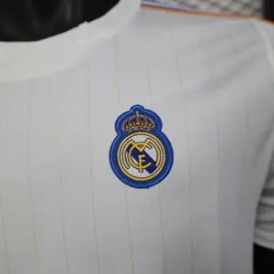 25-26 Real Madrid Casual Retro Style Football White Shirt Apparels AAAAJersey Dropship Yupoo 5